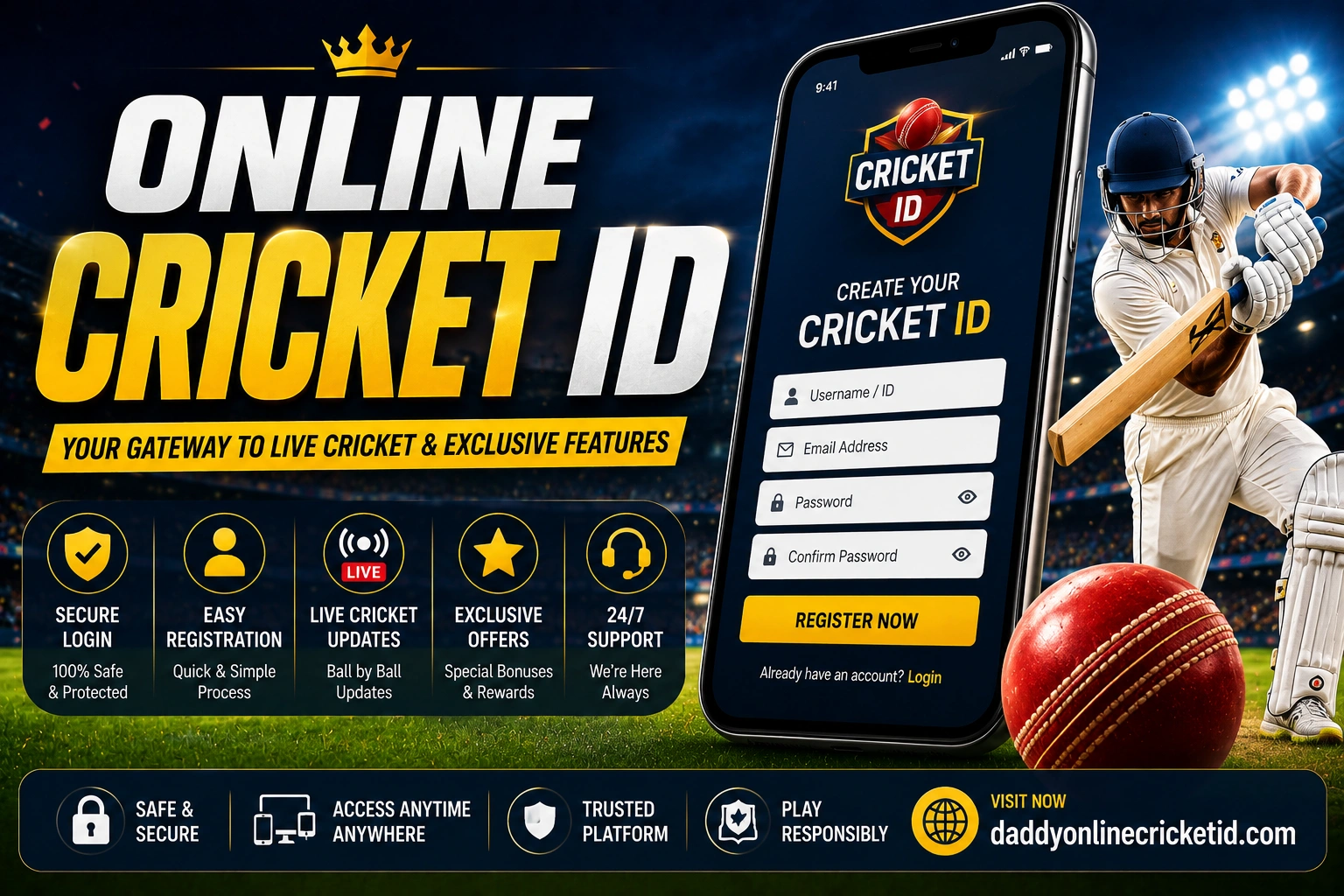Online Cricket ID