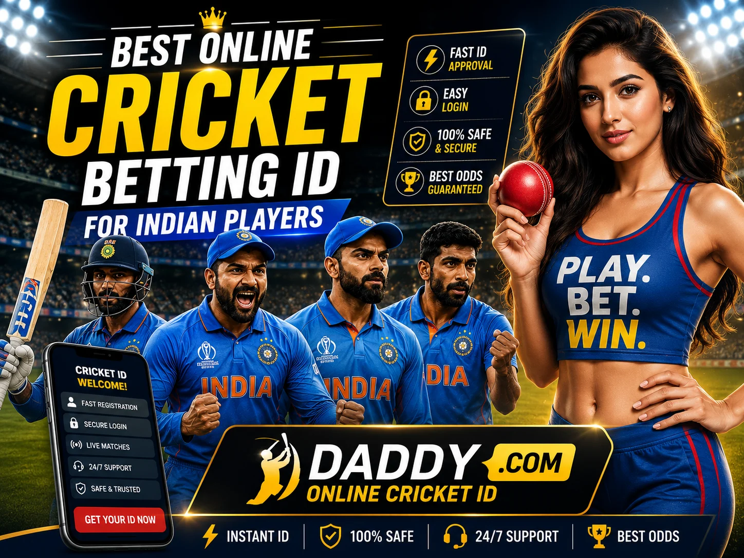 Read more about the article Best Online Cricket Betting ID for Indian Players