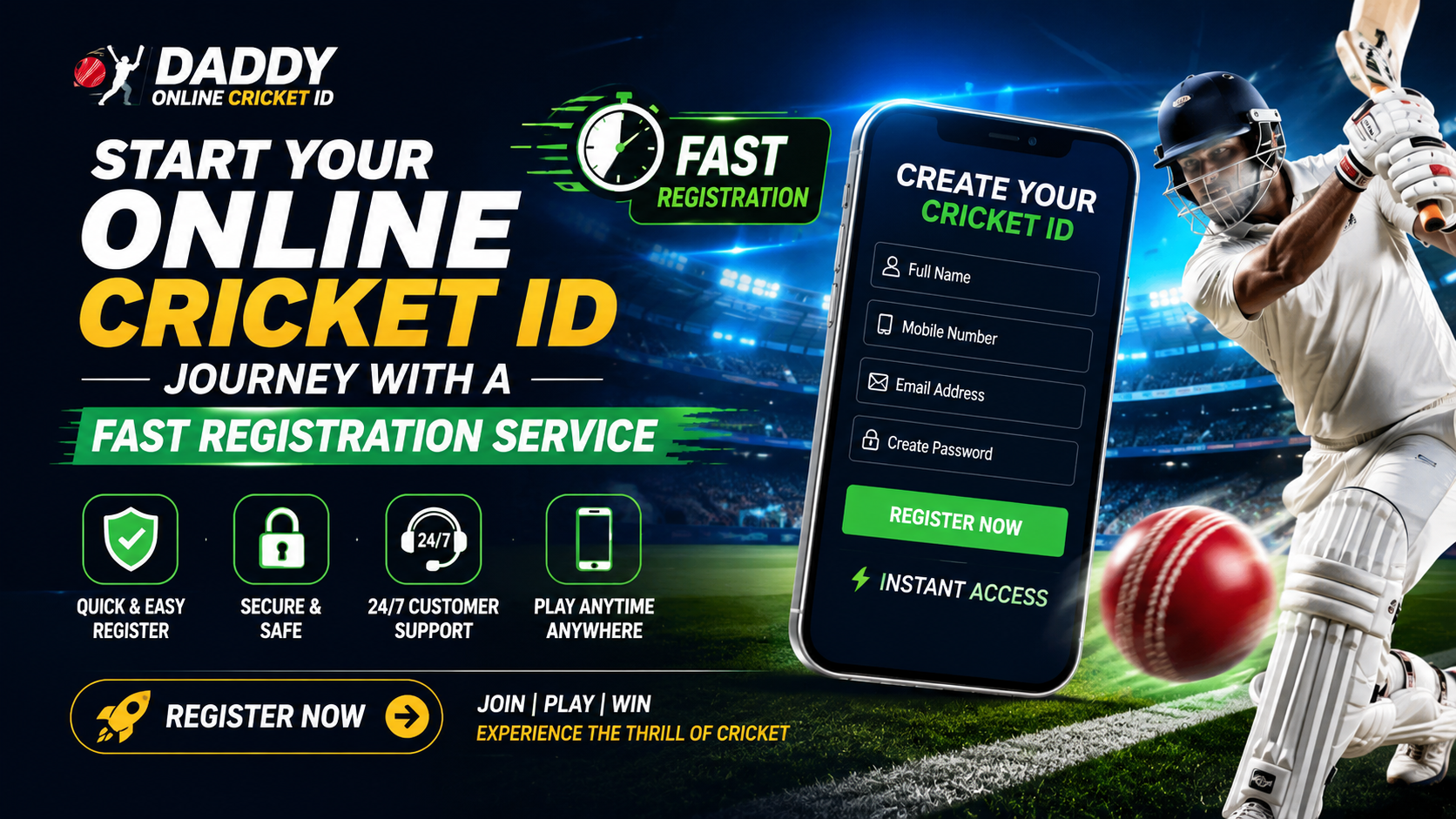 Online Cricket ID