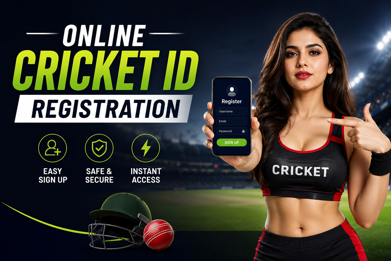 online cricket ID registration
