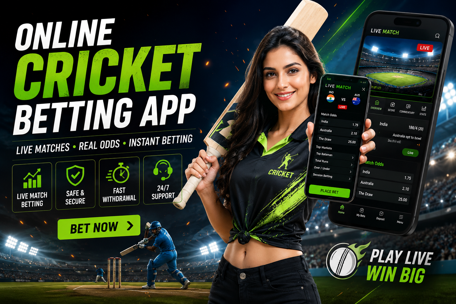 Online Cricket Betting App