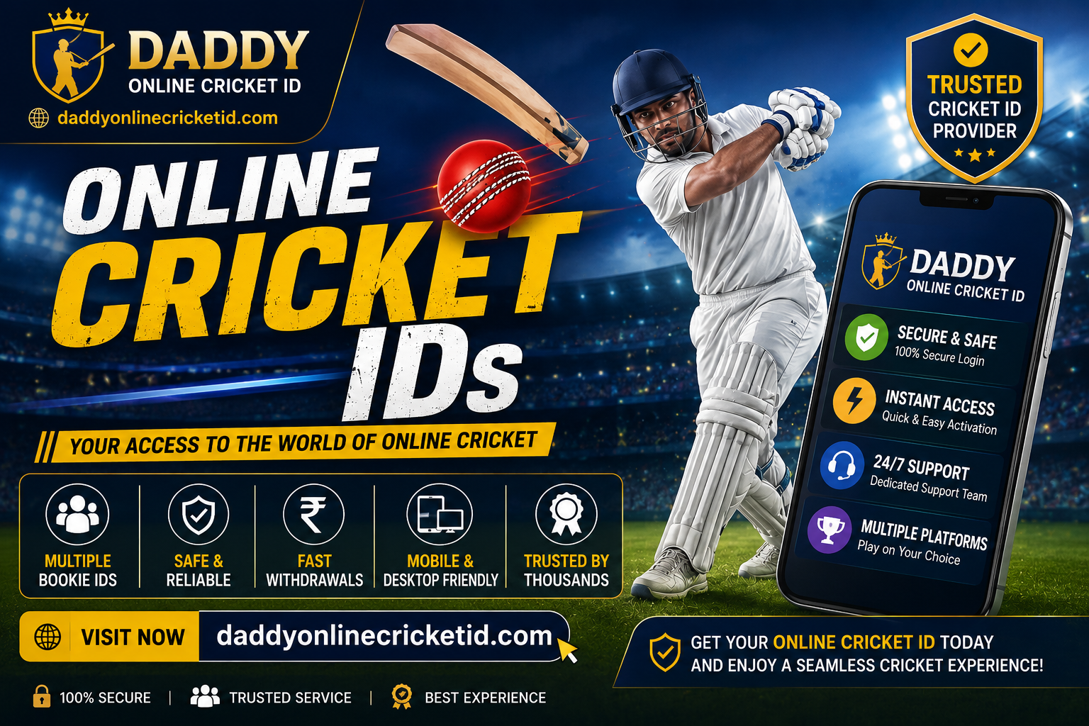 Online Cricket IDs