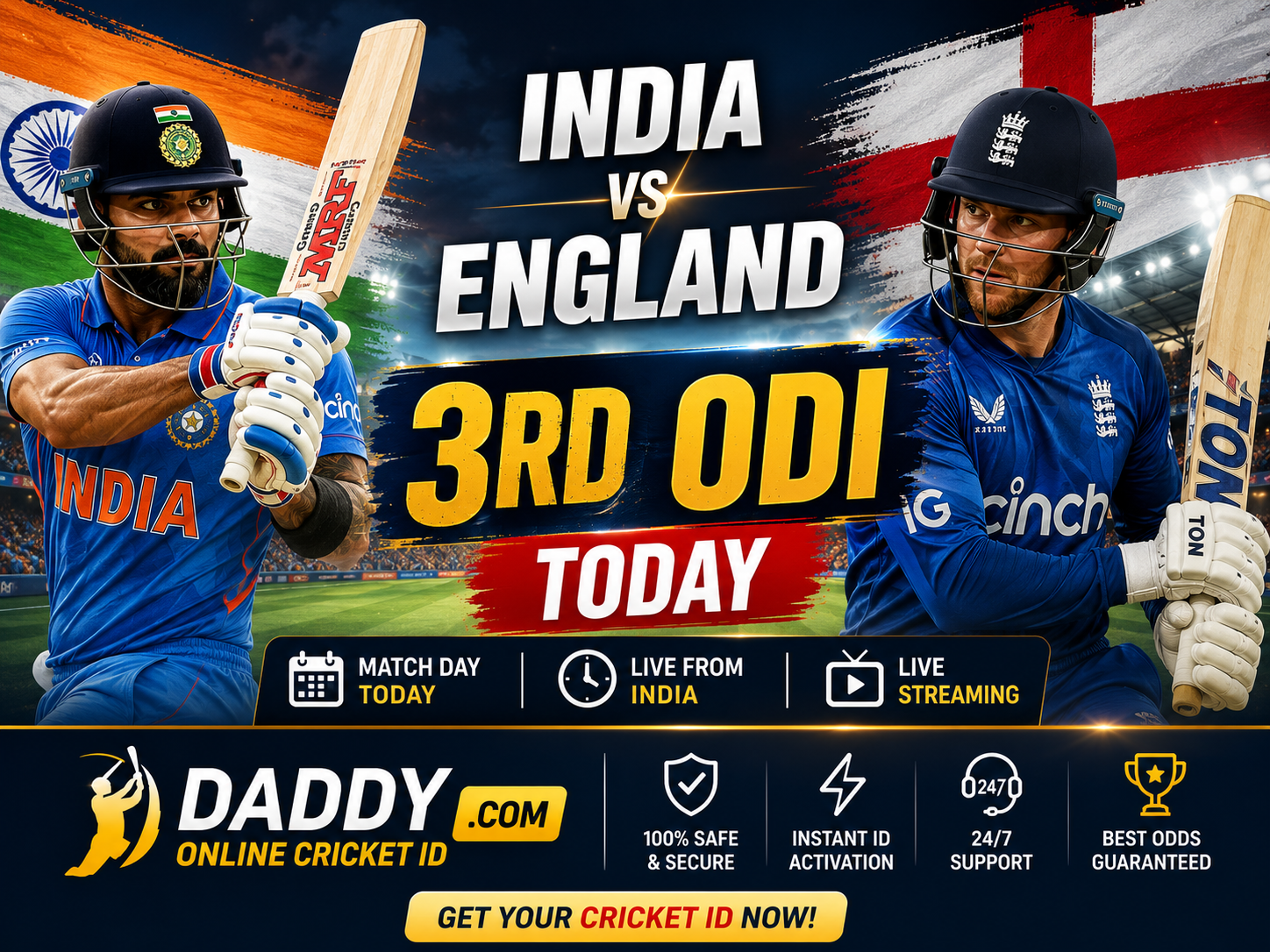 India vs England 3rd ODI