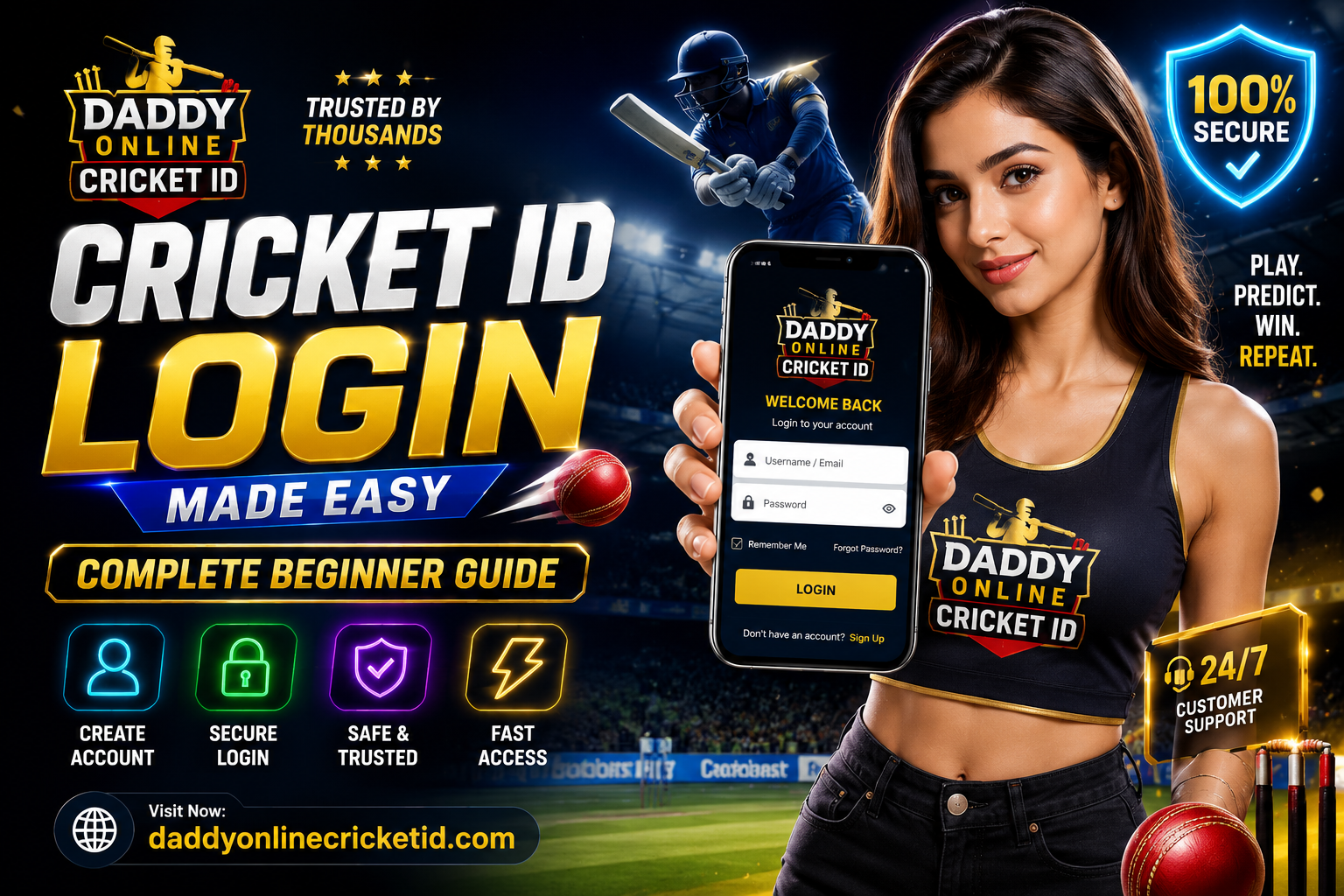 Cricket ID Login