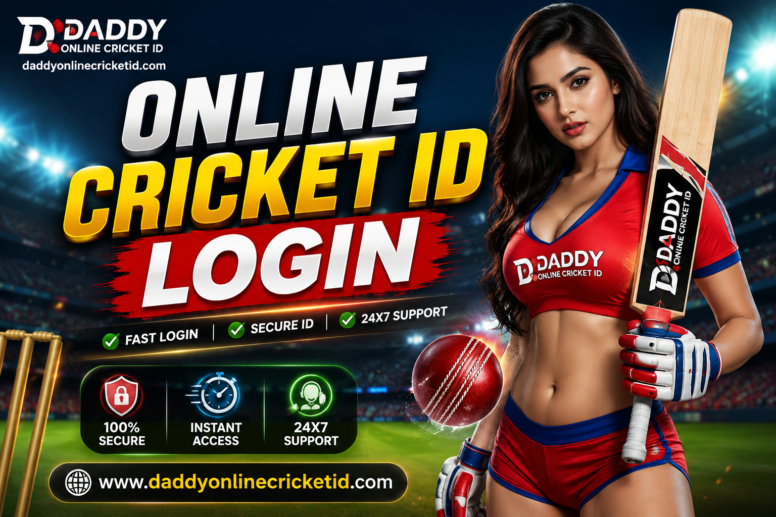 Online cricket ID login