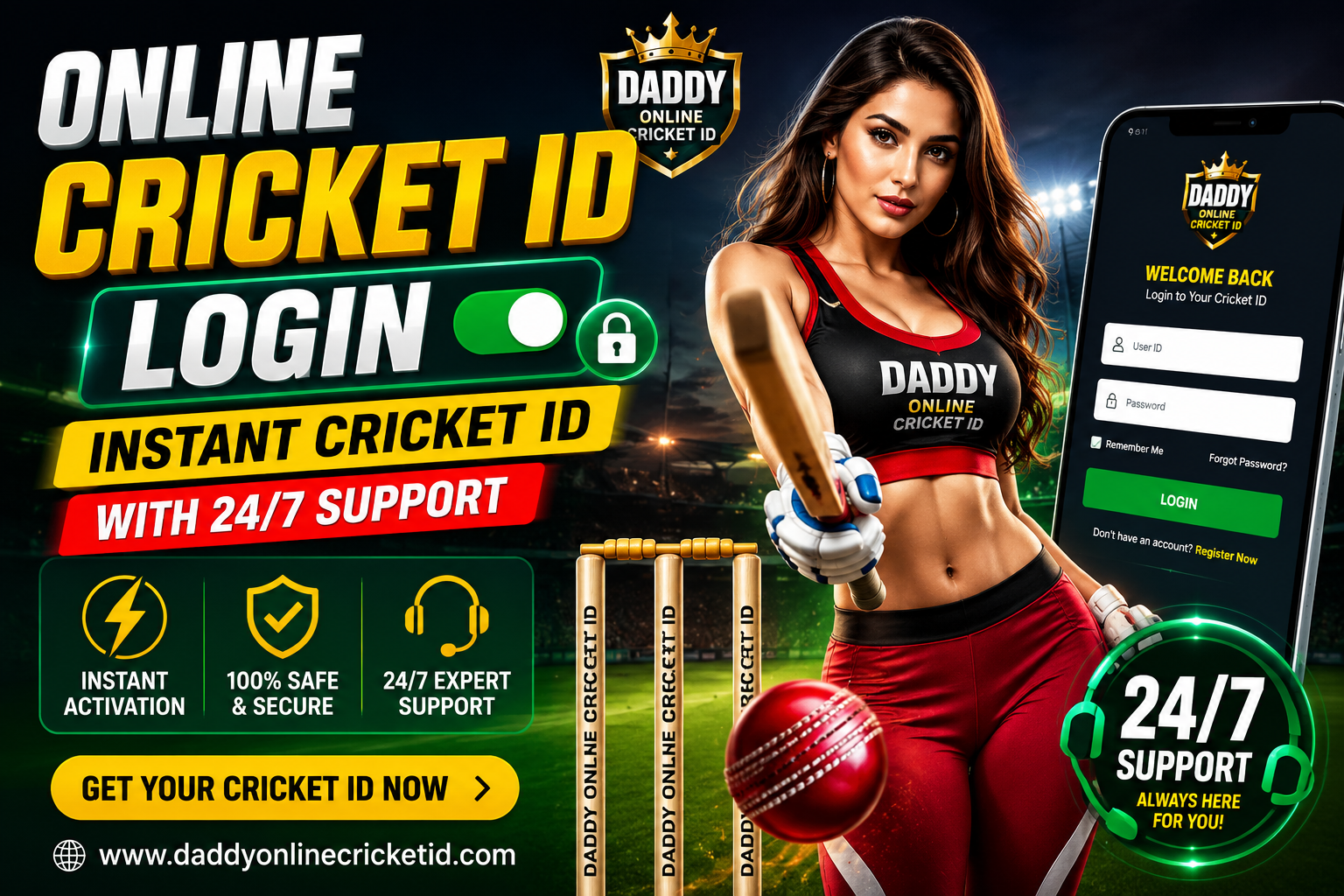 Online Cricket ID Login