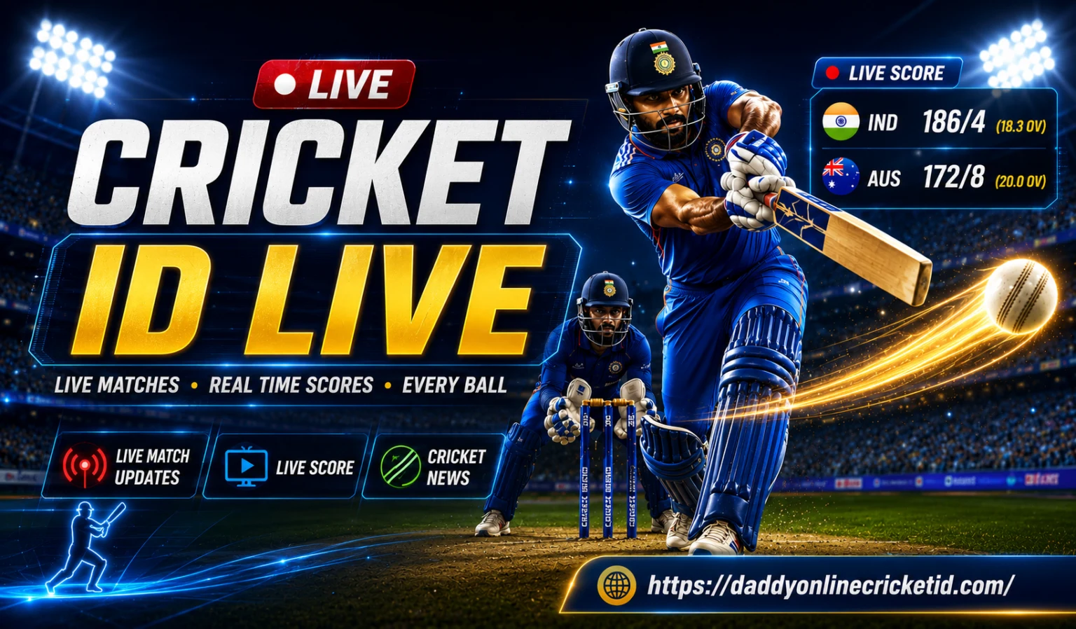 Cricket ID Live In