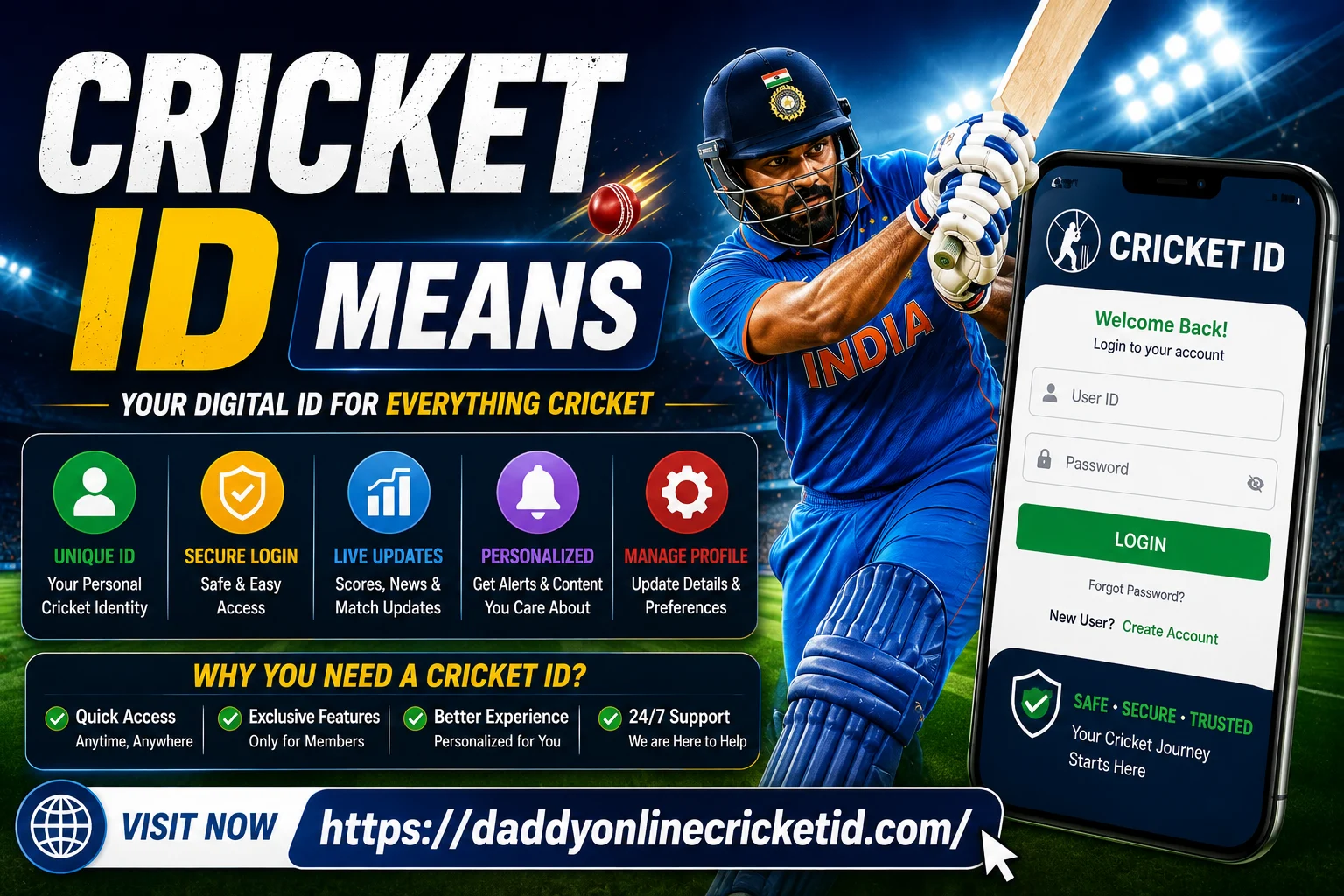 Cricket ID Means