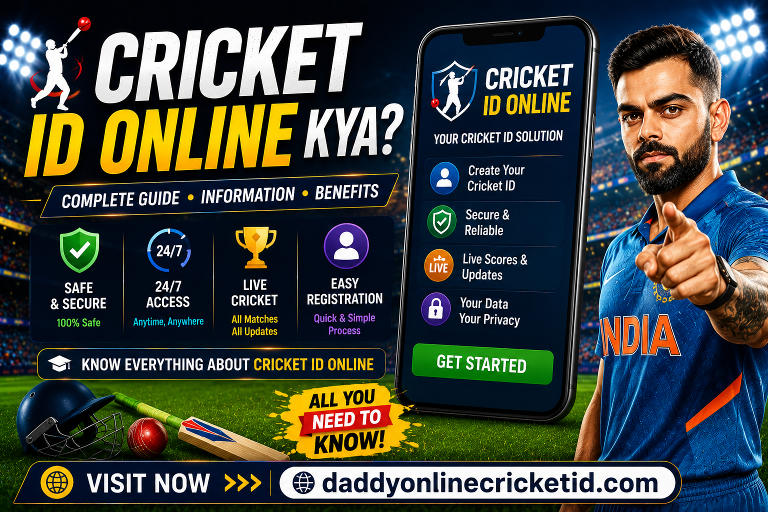 Cricket ID Online kya