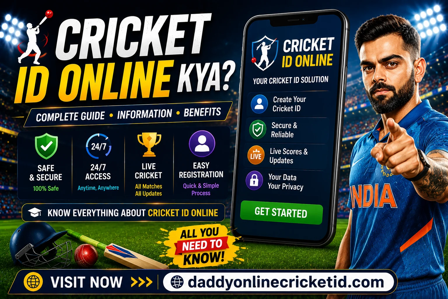 Cricket ID Online kya