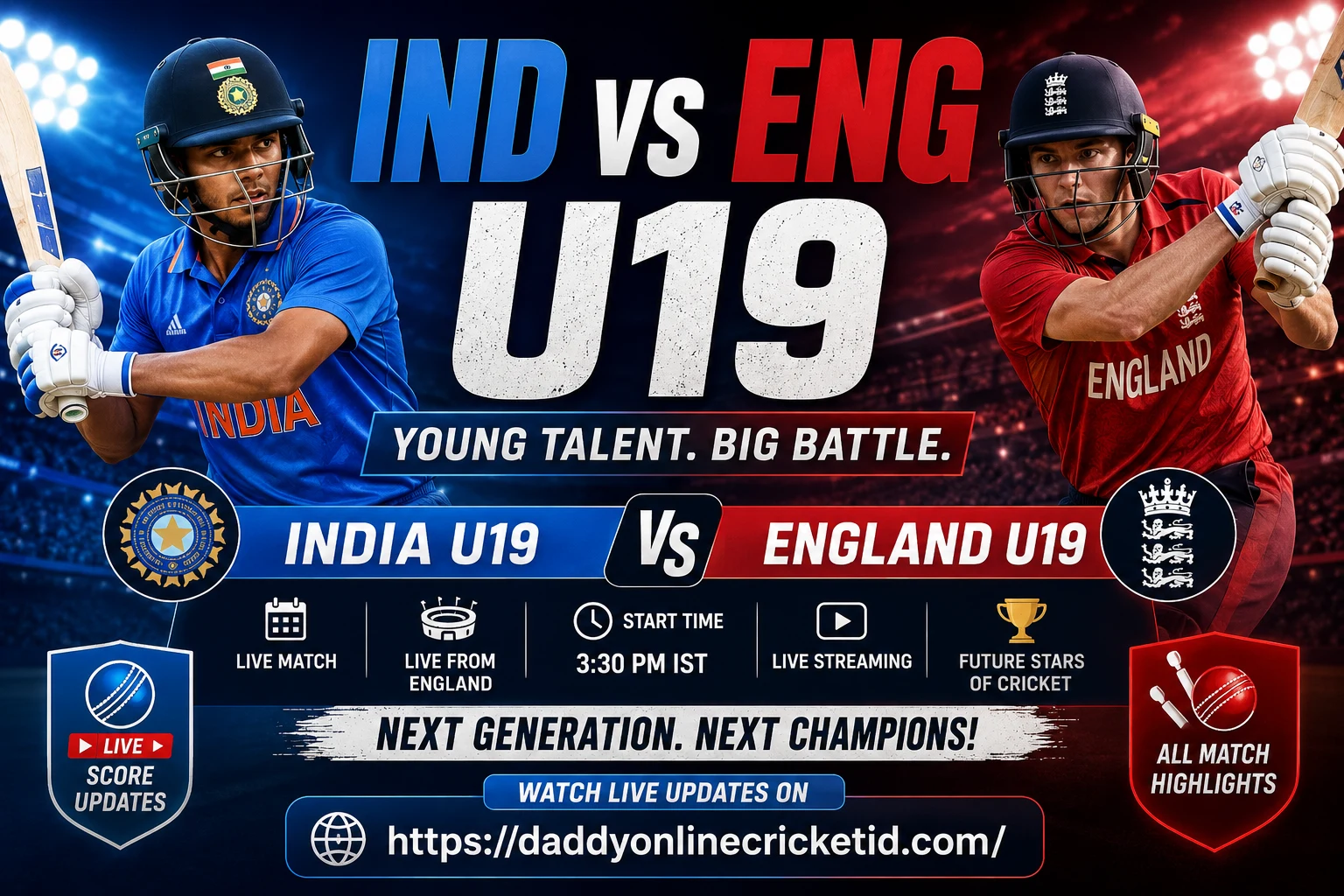 IND vs ENG U19