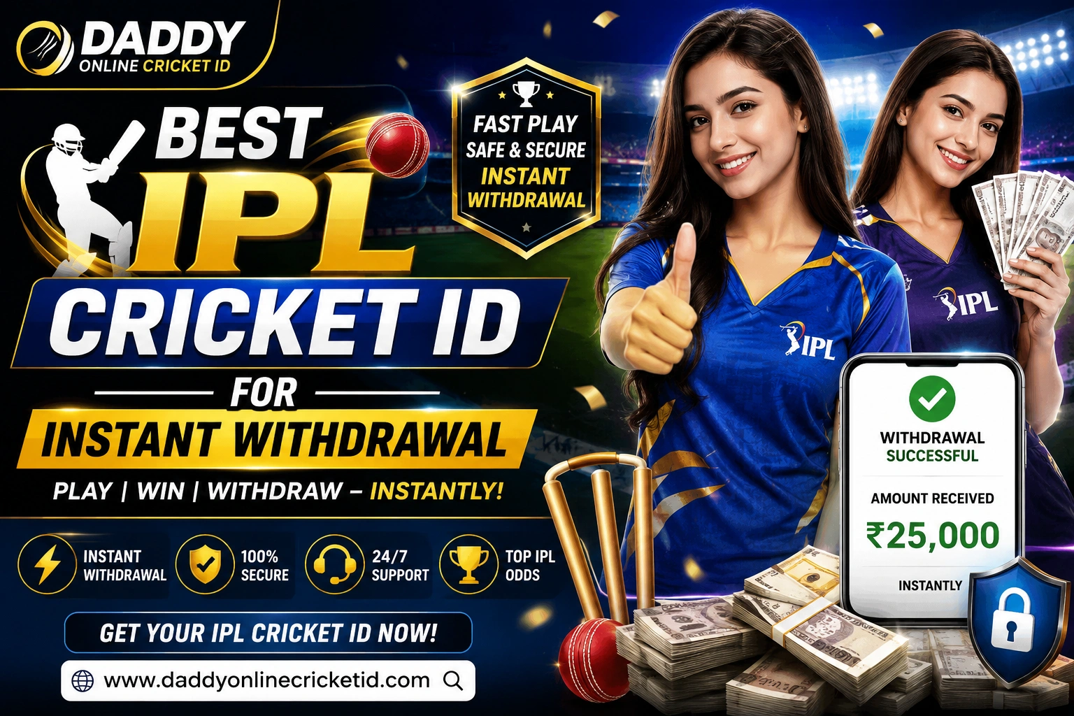 Read more about the article Best IPL Cricket ID for Instant Withdrawal
