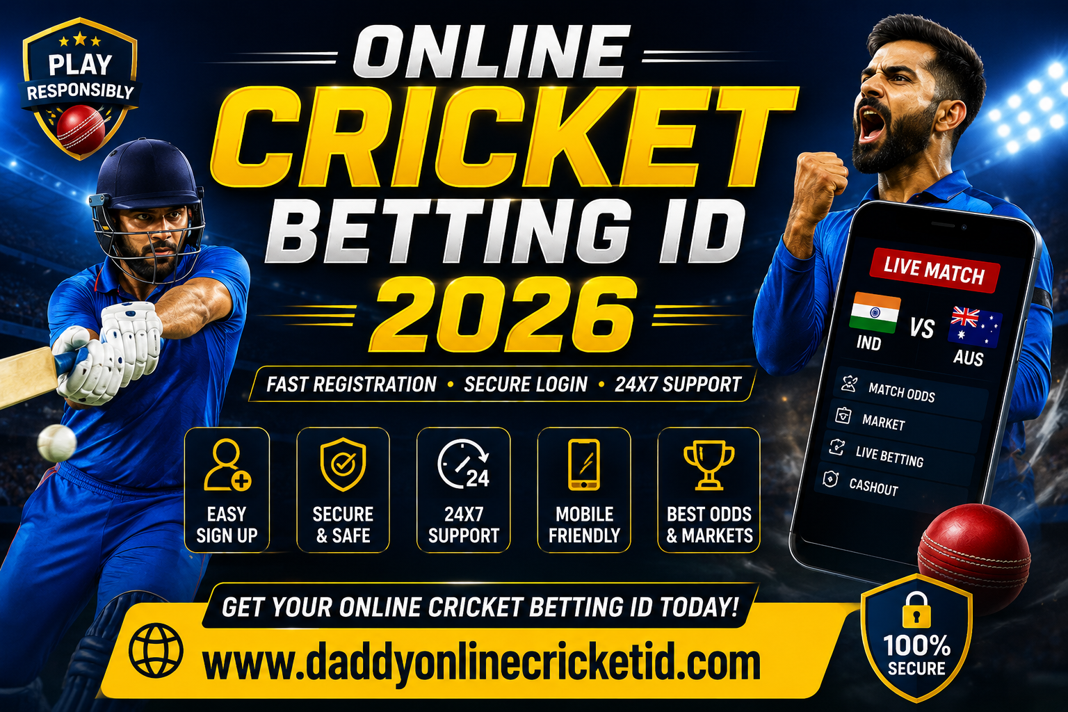 Online Cricket Betting ID 2026