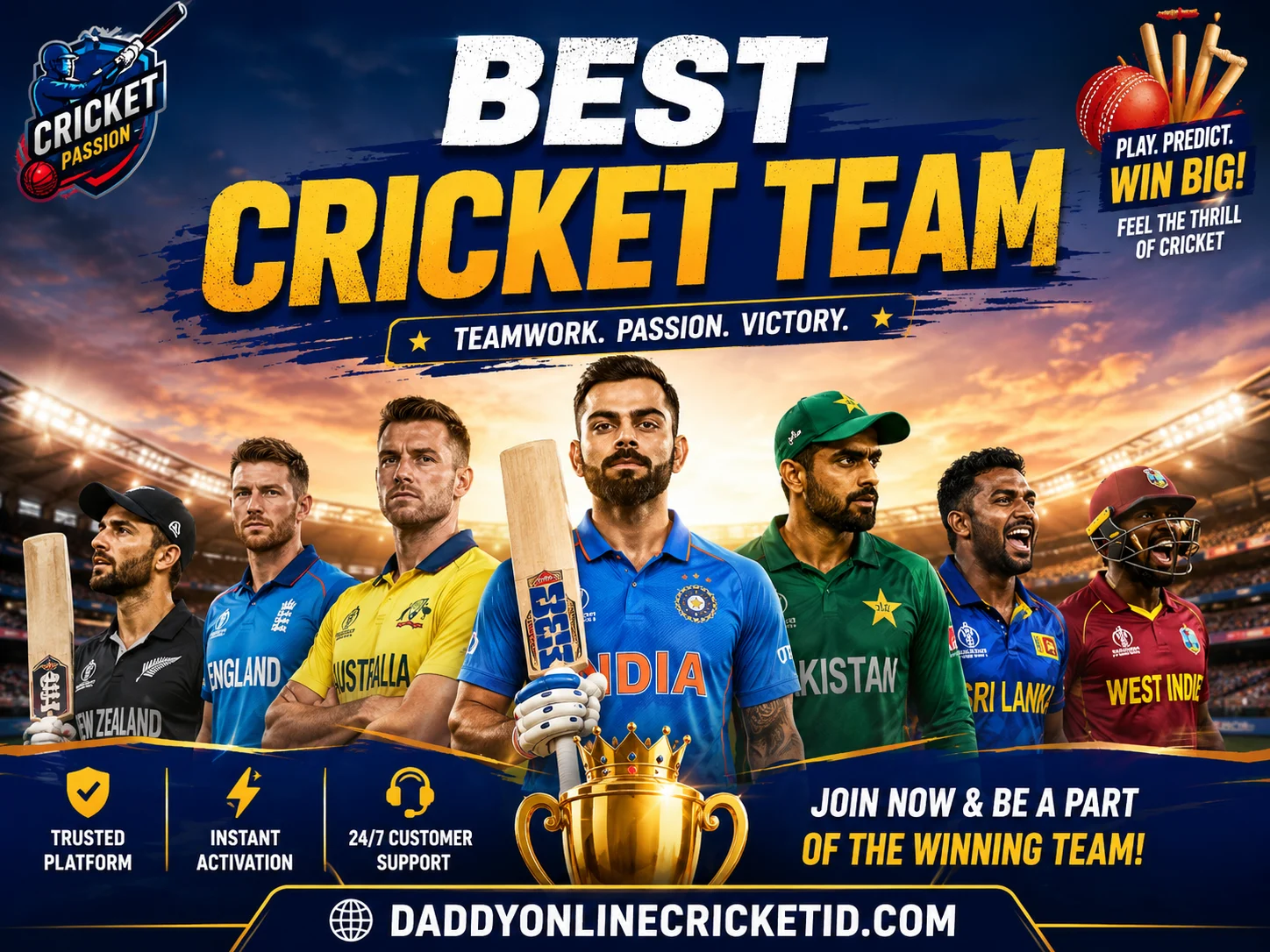 best cricket team