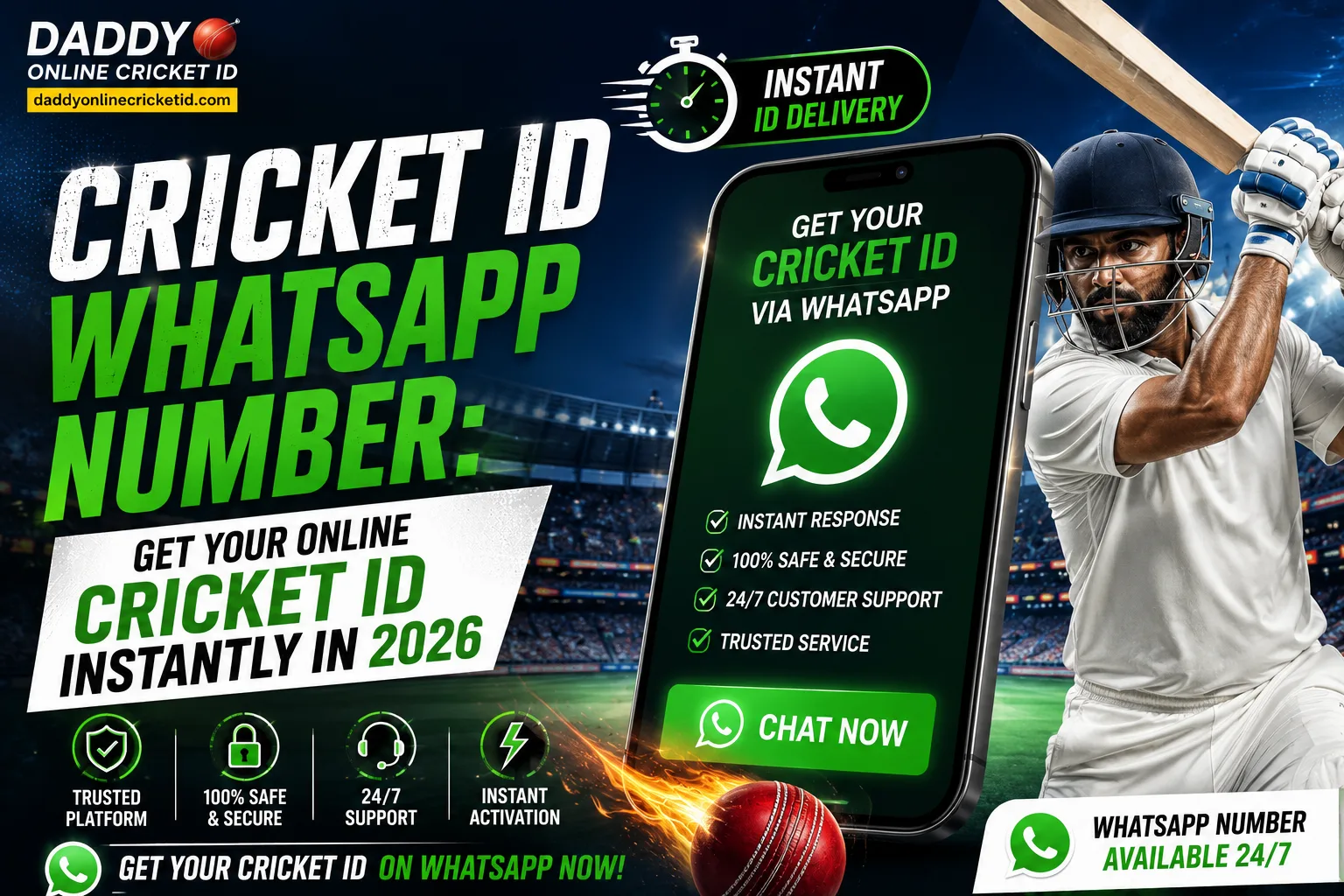 Cricket ID WhatsApp Number