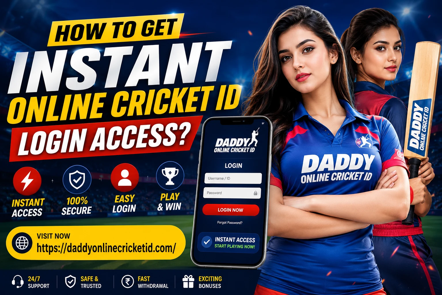 Read more about the article How to Get Instant Online Cricket ID Login Access?