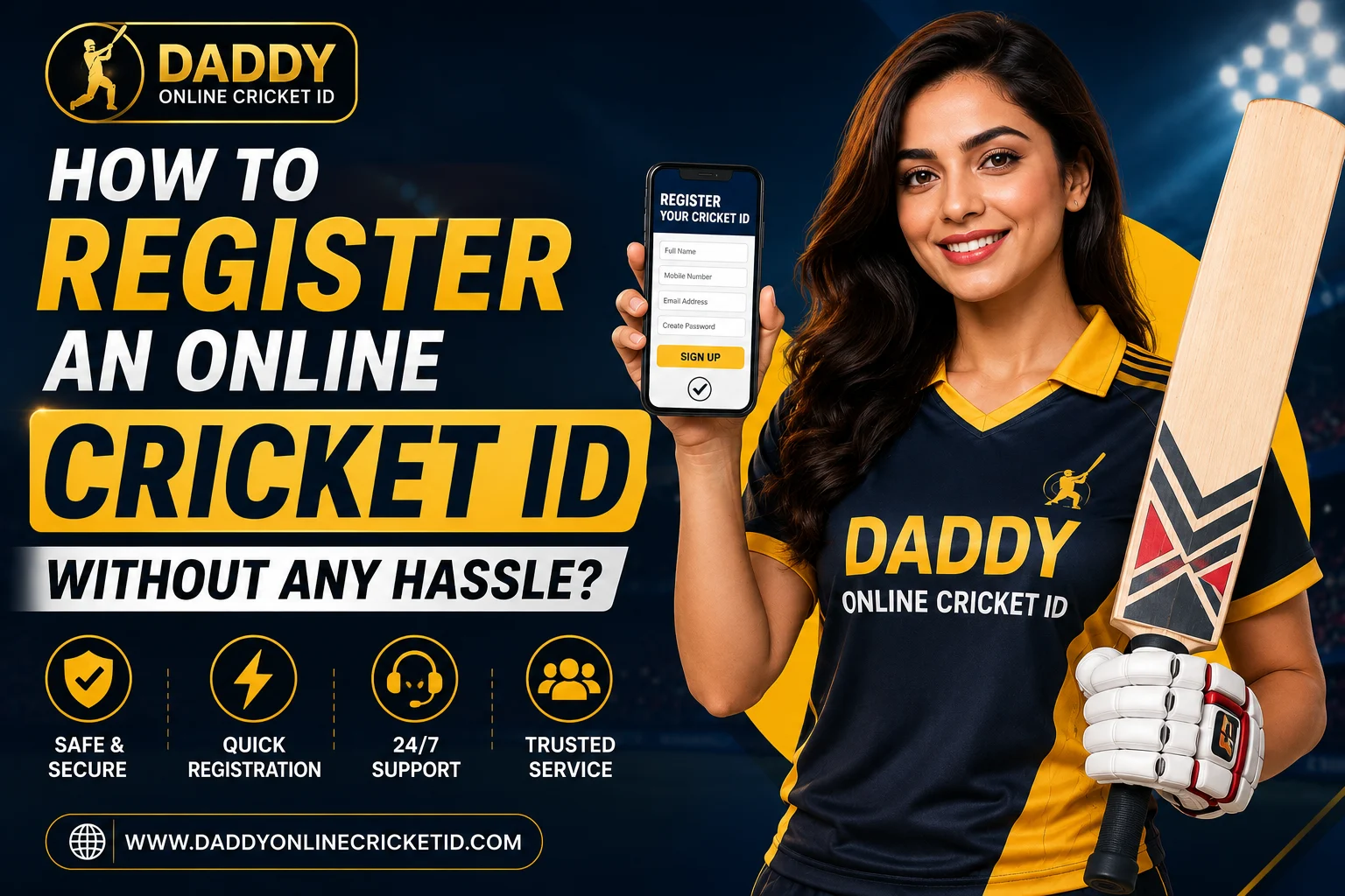 Read more about the article How to Register an Online Cricket ID Without Any Hassle?