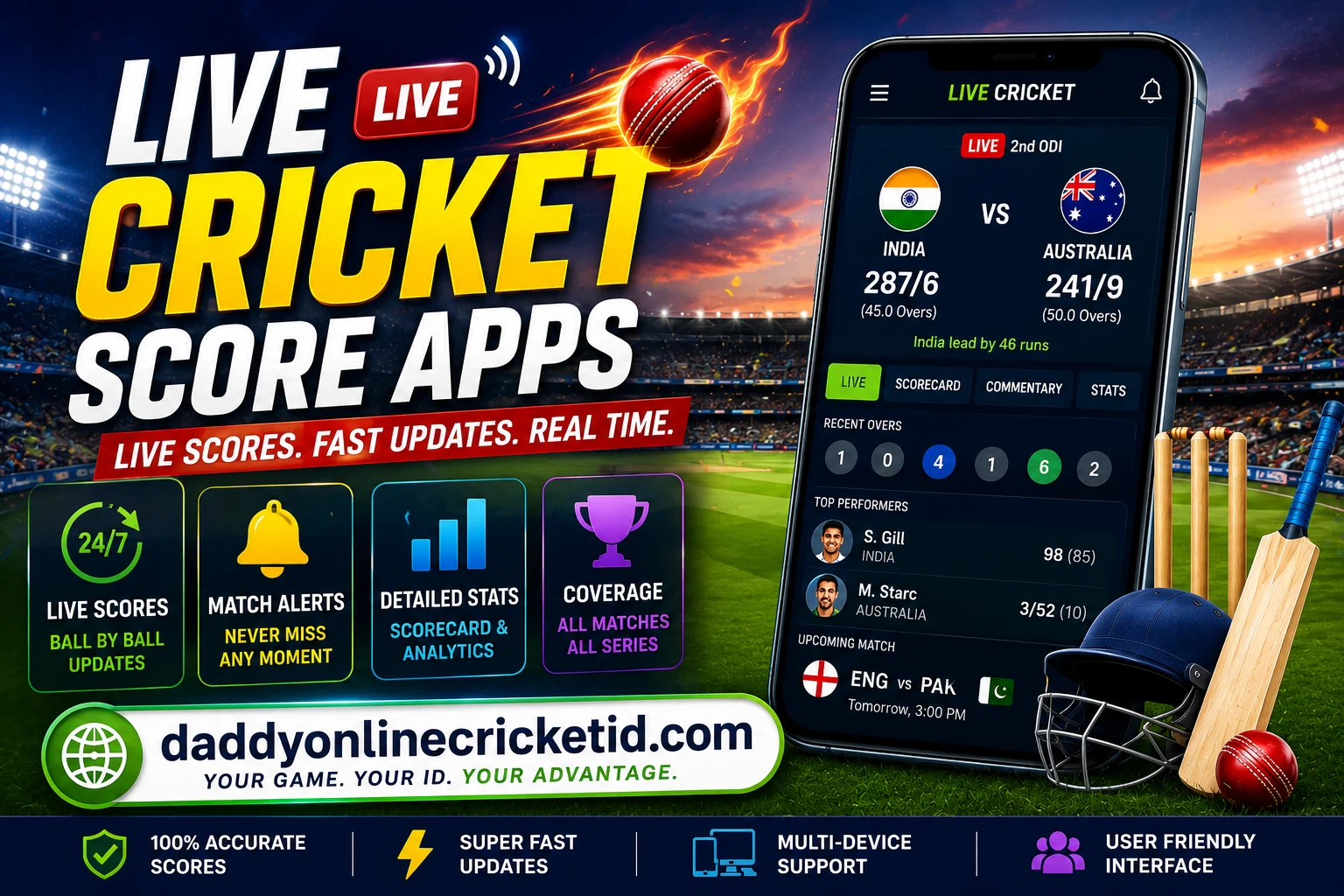 live cricket score apps