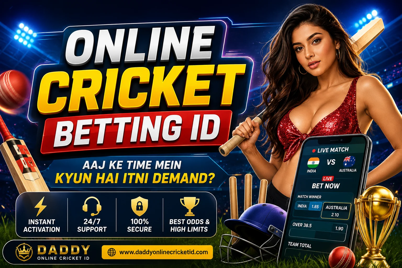 Read more about the article Online Cricket Betting ID – Fast Registration Complete Guide