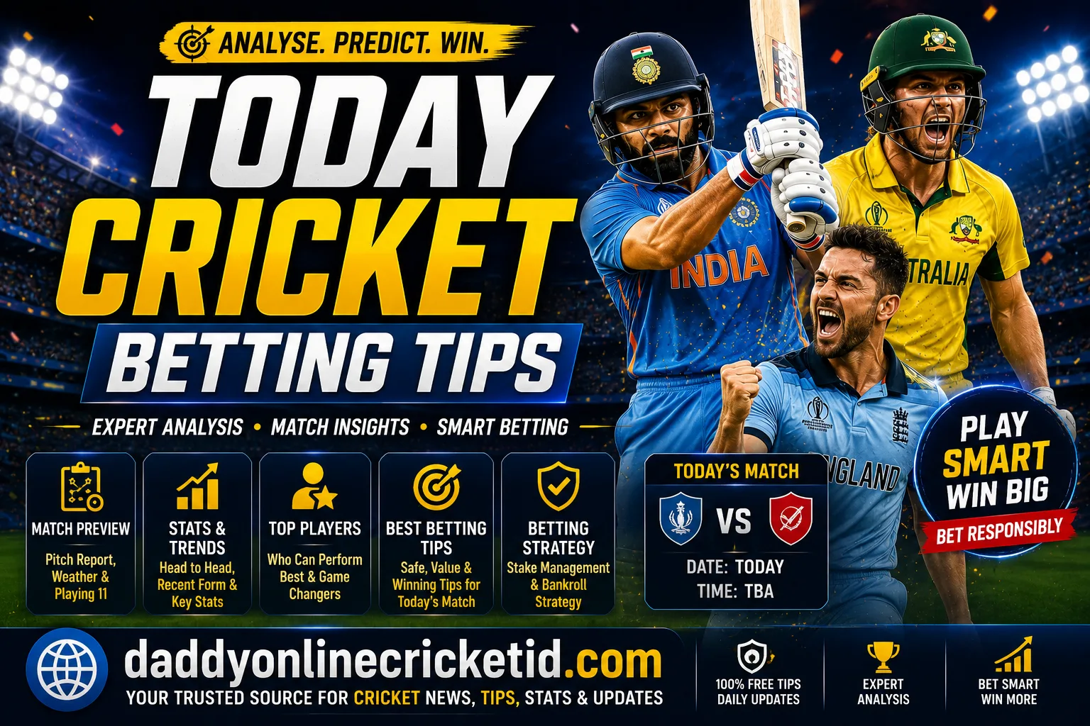 today cricket betting tips