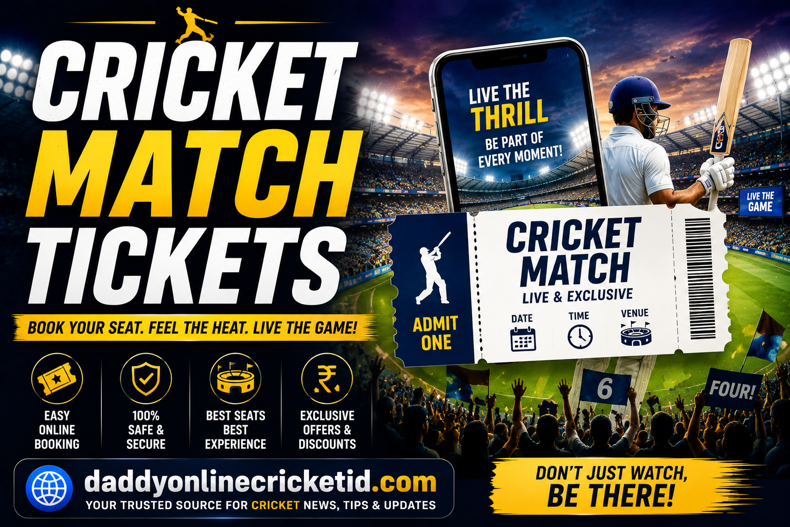 Cricket Match Tickets