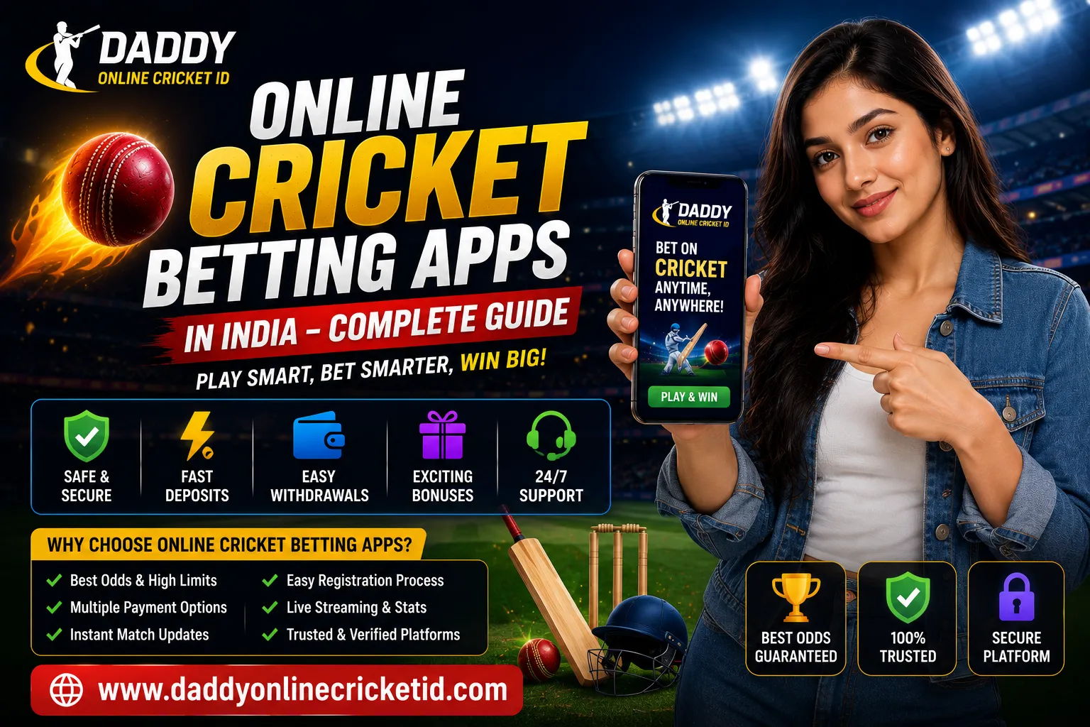 Online Cricket Betting App – cricket platform features and account information