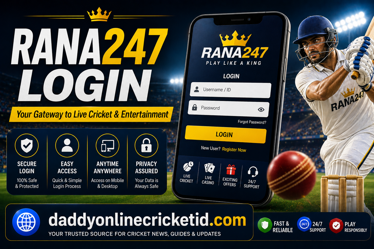 Rana247 Login