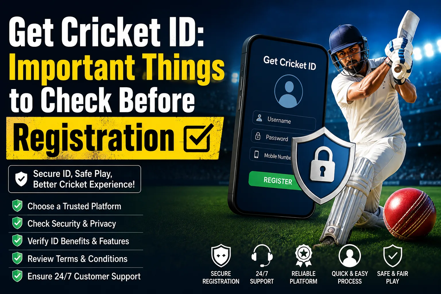 get cricket id